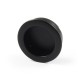INSET PULL ROUND D.35 / BLACK
