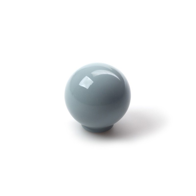 BALL-LIKE KNOB 308 / GLOSSY GRAY