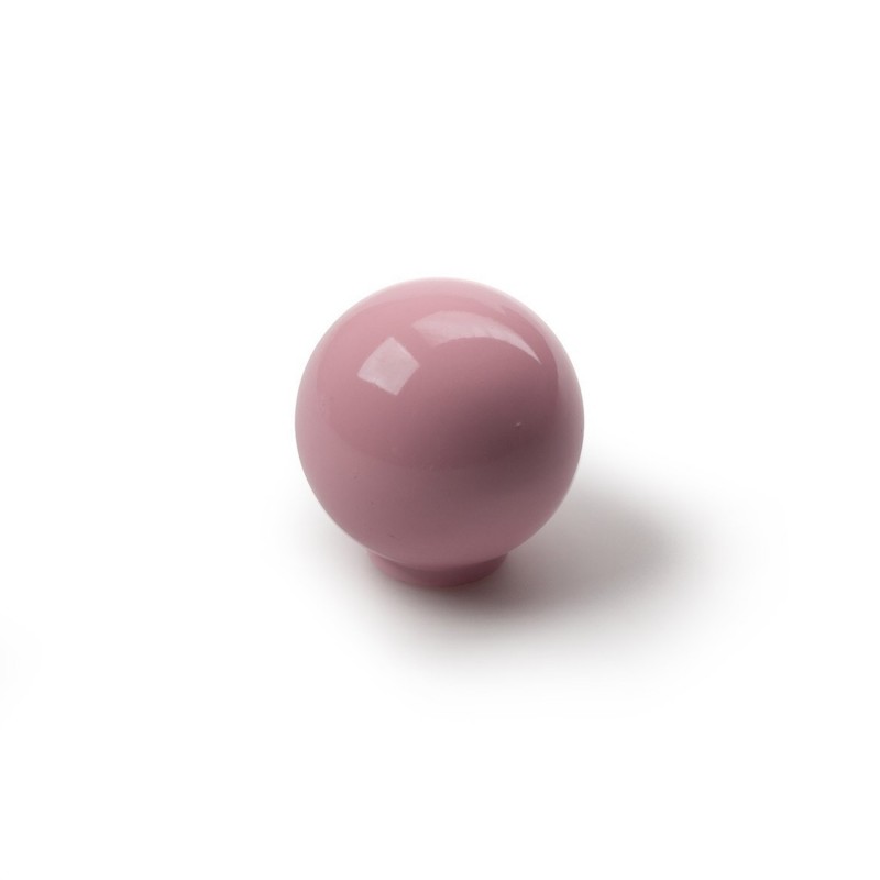 BALL-LIKE KNOB 308 / GLOSSY PINK