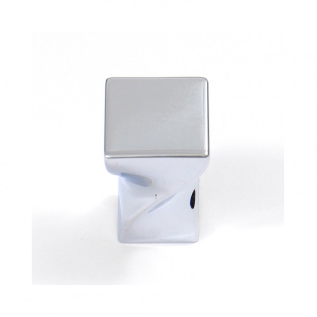 M145 CHROME SQUARE FURNITURE KNOB