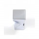 M145 CHROME SQUARE FURNITURE KNOB MODERN COLLECTION