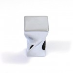M145 CHROME SQUARE FURNITURE KNOB