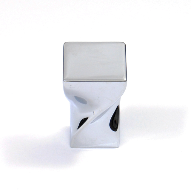 M145 CHROME SQUARE FURNITURE KNOB