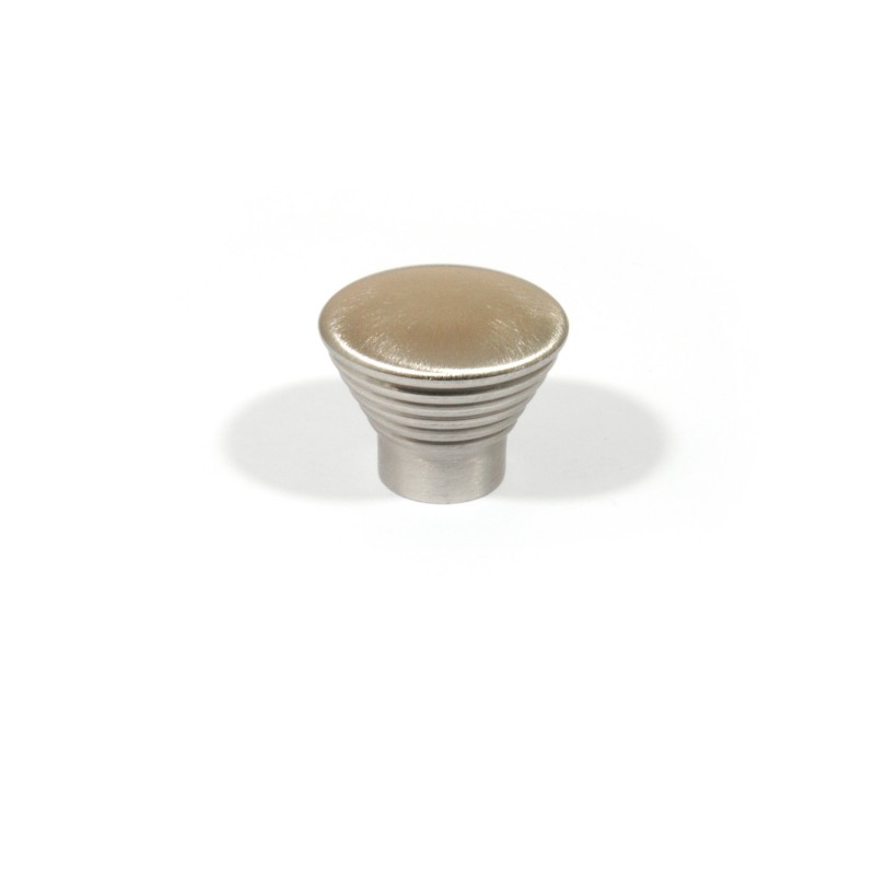 ROUND FURNITURE KNOB M.009 / MAT NICKEL MODERN COLLECTION