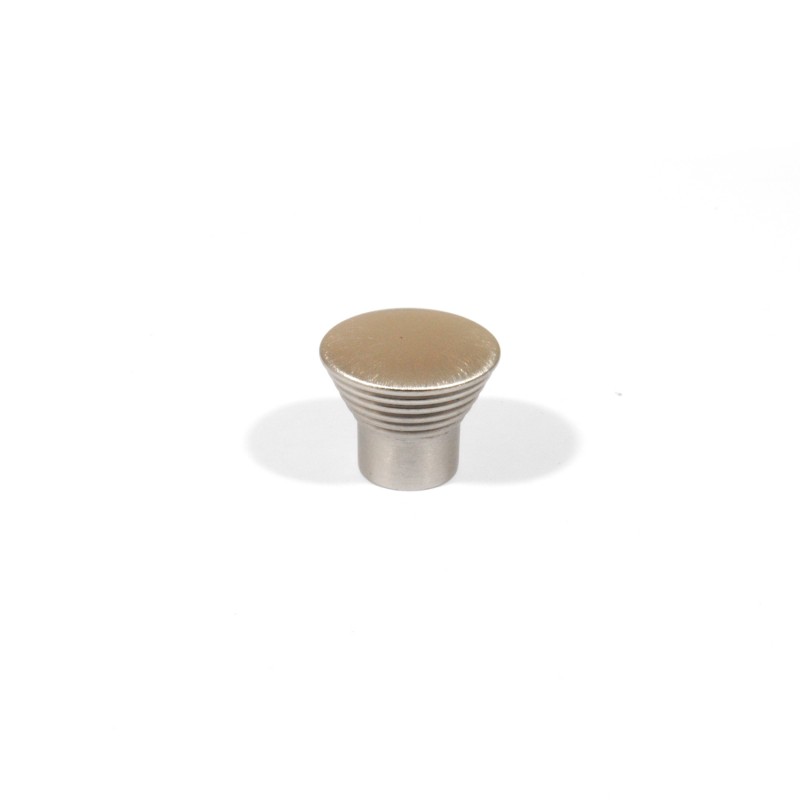 ROUND FURNITURE KNOB M.009 / MAT NICKEL MODERN COLLECTION