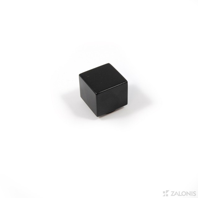 SQUARE FURNITURE KNOB 7006 / MATT BLACK