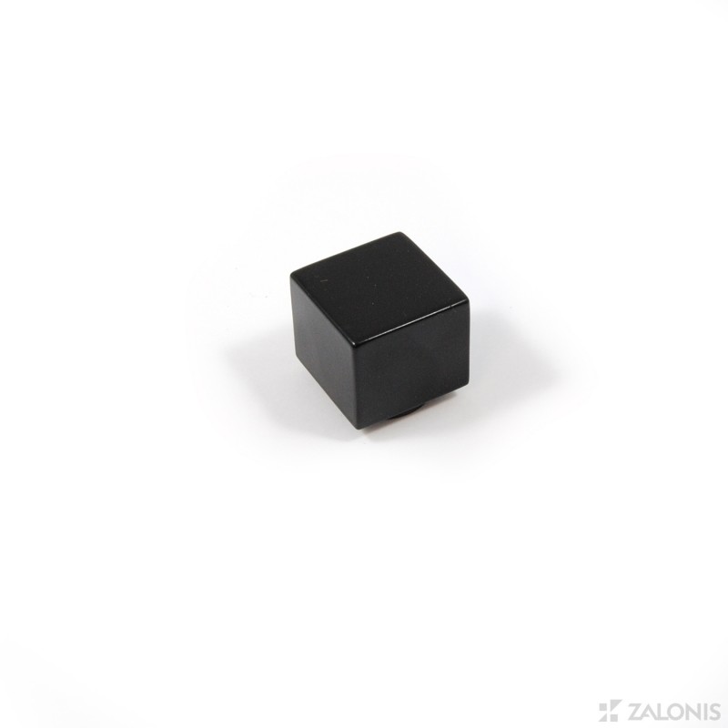 SQUARE FURNITURE KNOB 7006 / MATT BLACK MODERN COLLECTION