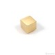 SQUARE FURNITURE KNOB 7006 / MATT GOLD MODERN COLLECTION
