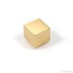 SQUARE FURNITURE KNOB 7006 / MATT GOLD MODERN COLLECTION