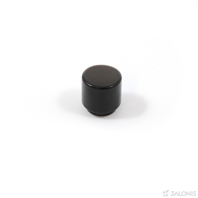 CYLINDRICAL FURNITURE KNOB 319 / MATT BLACK