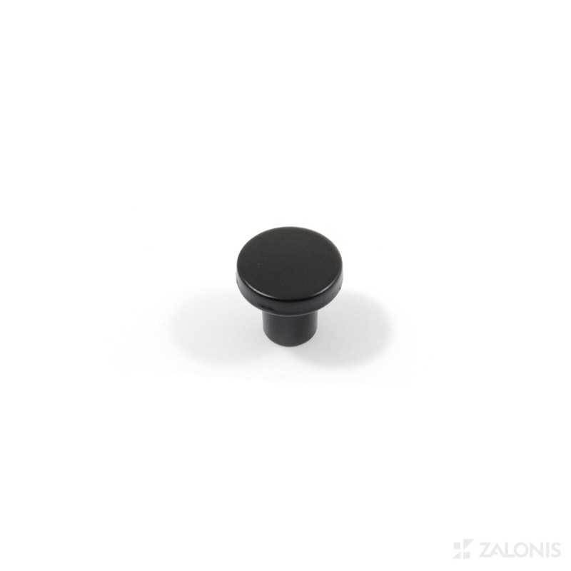 FURNITURE KNOB M.319 D.24 / MAT BLACK MODERN COLLECTION