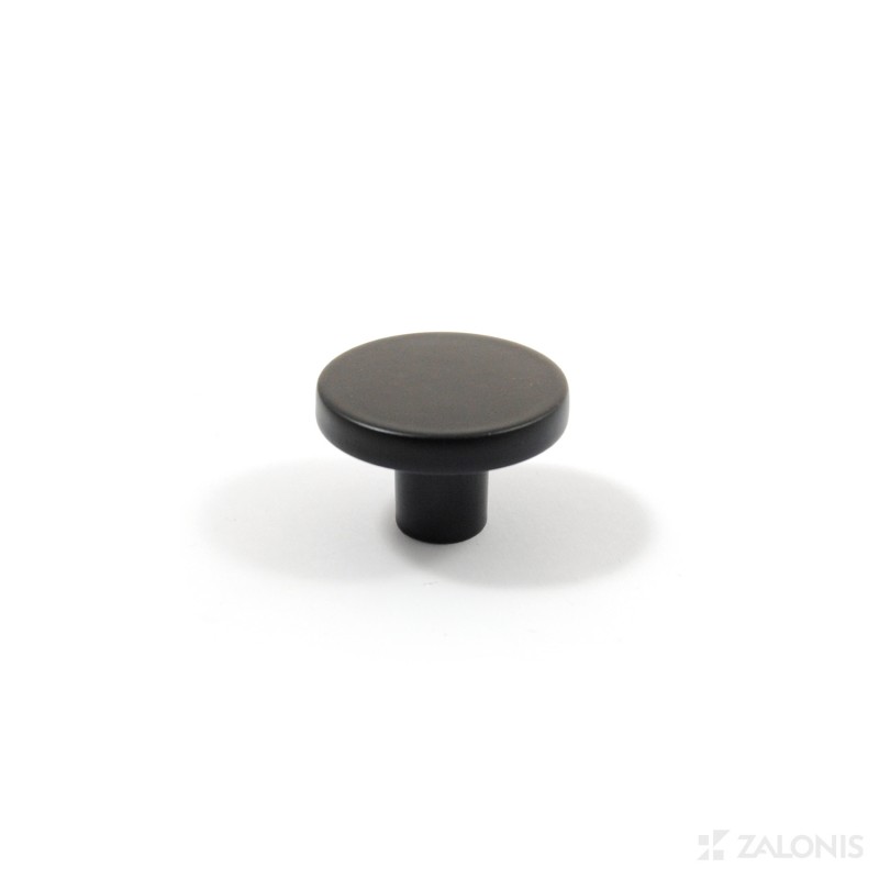 FURNITURE KNOB M.319 D.24 / MAT BLACK MODERN COLLECTION