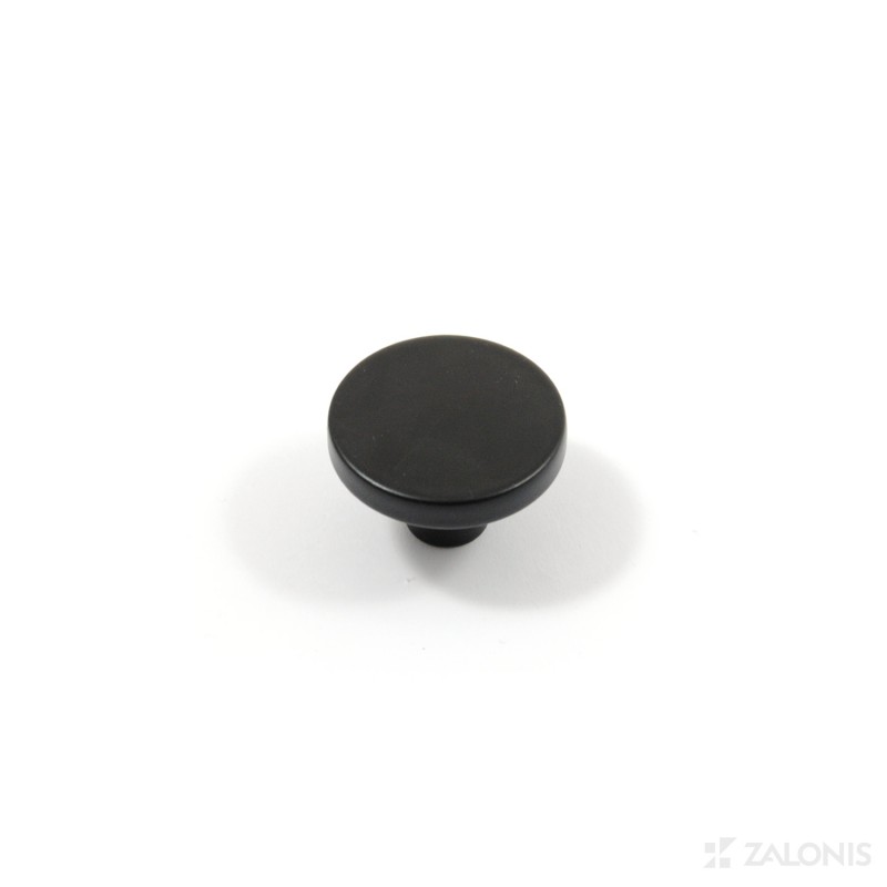 FURNITURE KNOB M.319 D.24 / MAT BLACK MODERN COLLECTION