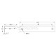 FURNITURE HANDLE BAR / BLACK