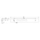 FURNITURE HANDLE BAR / BLACK