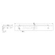 FURNITURE HANDLE BAR / BLACK