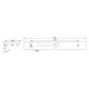 FURNITURE HANDLE BAR / BLACK