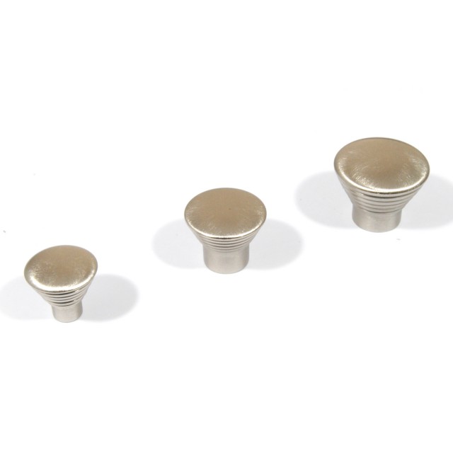 ROUND FURNITURE KNOB M.009 / MAT NICKEL