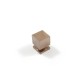 SQUARE FURNITURE KNOB / MATT NICKEL