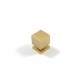 SQUARE FURNITURE KNOB / MATT GOLD