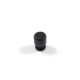 CYLINDER FURNITURE KNOB / BLACK