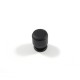 CYLINDER FURNITURE KNOB / BLACK
