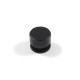 CYLINDER FURNITURE KNOB / BLACK