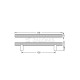ROUND FURNITURE HANDLE C25824 / MAT BLACK MODERN COLLECTION