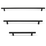 ROUND FURNITURE HANDLE C25824 / MAT BLACK