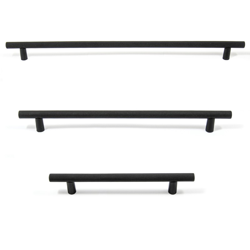 ROUND FURNITURE HANDLE C25824 / MAT BLACK MODERN COLLECTION