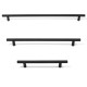 ROUND FURNITURE HANDLE C25824 / MAT BLACK MODERN COLLECTION