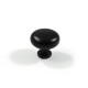 ROUND FURNITURE KNOB EMKW / D.30 / MAT BLACK