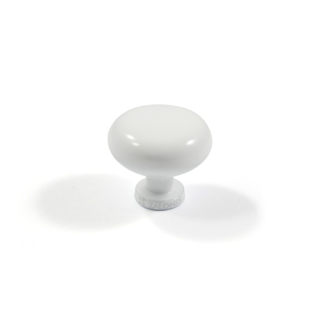 ROUND FURNITURE KNOB EMKW / D.30 / WHITE