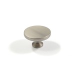 ROUND FURNITURE KNOB EMKW / D.35 / MAT NICKEL