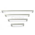 SQUARE HANDLE EMKW / MAT NICKEL