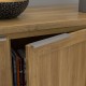 FURNITURE HANDLE BAR EMKW / MAT ALUMINIUM