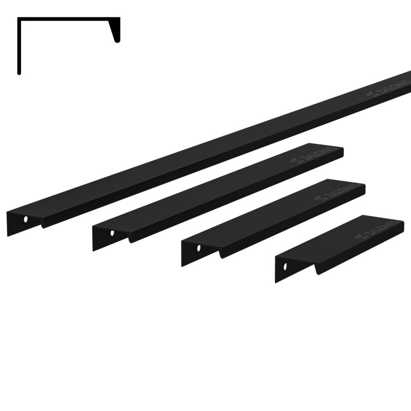 FURNITURE HANDLE BAR EMKW / MAT BLACK