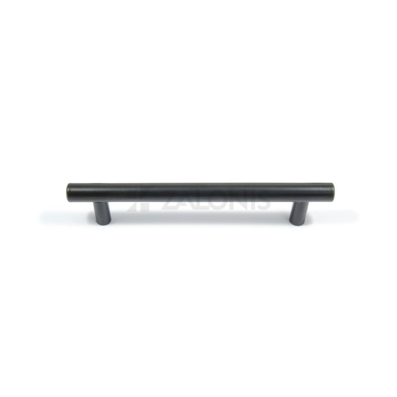 ROUND FURNITURE HANDLE / STAINLESS STEEL / MATT BLACK