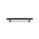 ROUND FURNITURE HANDLE / STAINLESS STEEL / MATT BLACK