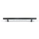 ROUND FURNITURE HANDLE / STAINLESS STEEL / MATT BLACK