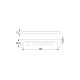 SQUARE FURNITURE HANDLE / INOX