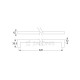 SQUARE FURNITURE HANDLE / INOX