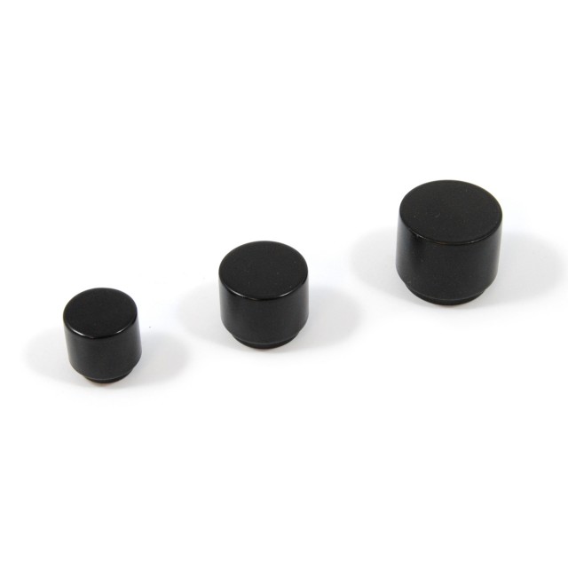 CYLINDRICAL FURNITURE KNOB 319 / MATT BLACK