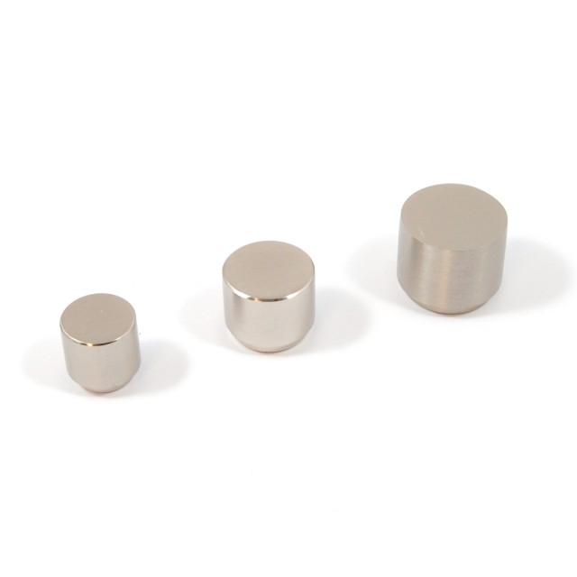 CYLINDRICAL FURNITURE KNOB 319 / MATT NICKEL