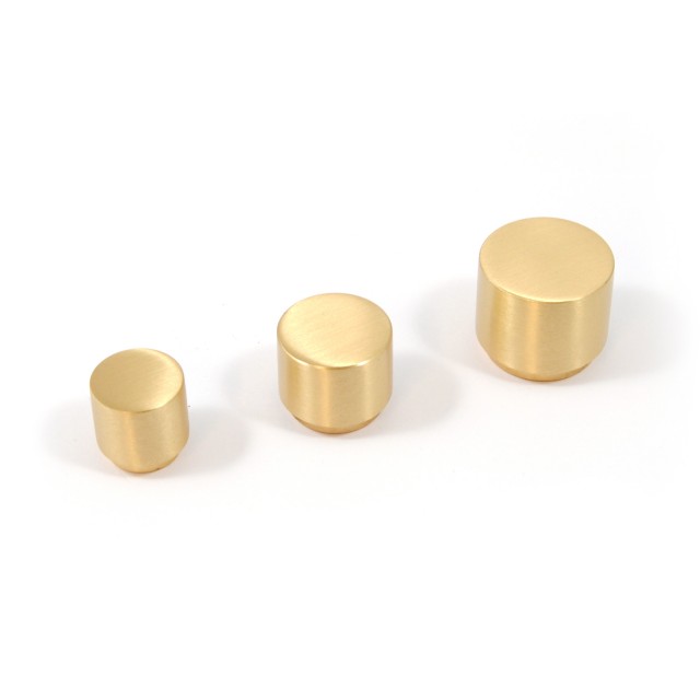 CYLINDRICAL FURNITURE KNOB 319 / MATT GOLD