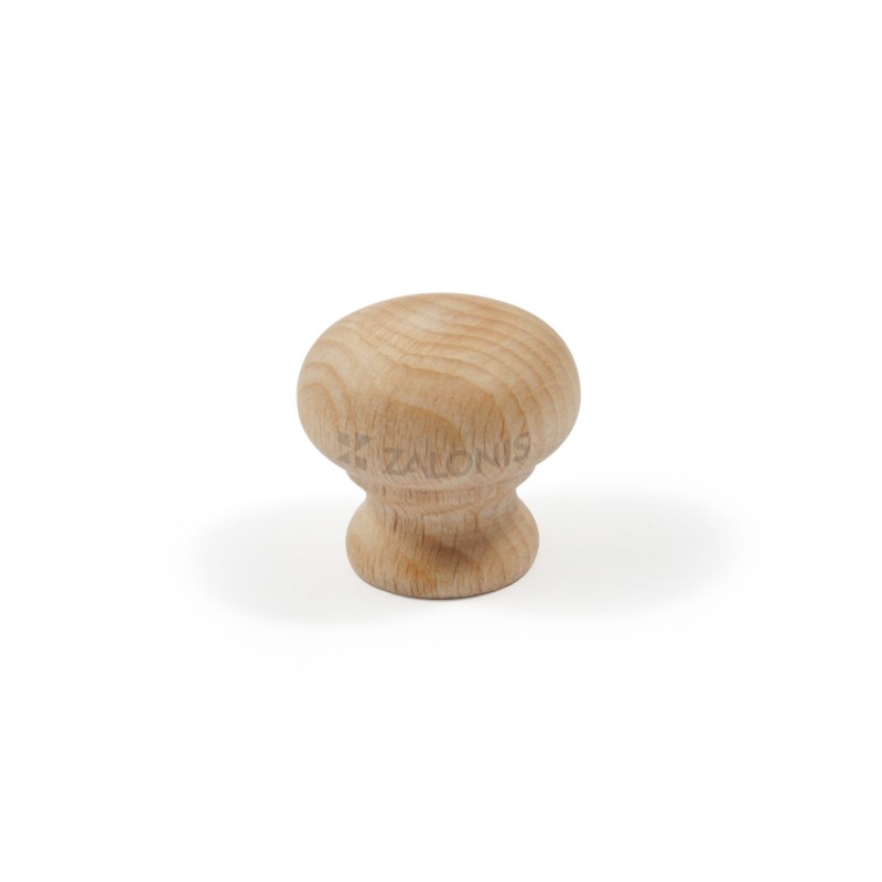 FURNITURE KNOB BUBBLE m.002 / BEECH / RAW