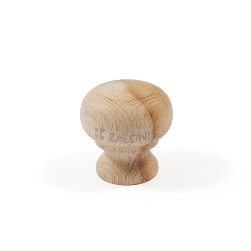 FURNITURE KNOB BUBBLE m.002 / BEECH / RAW