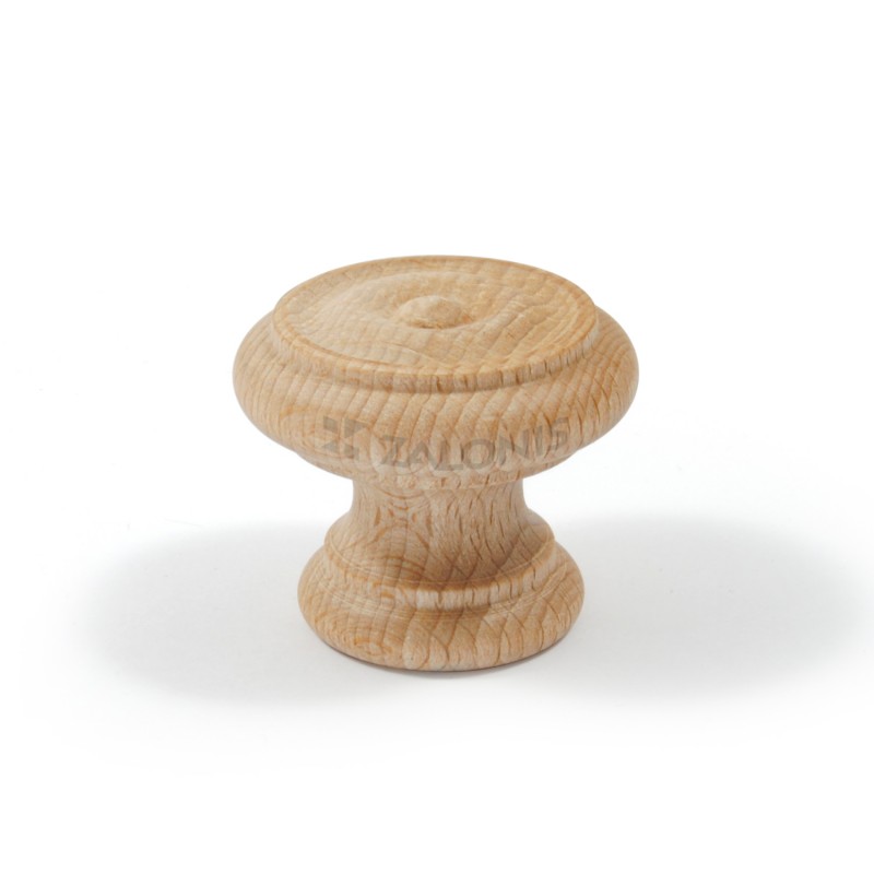 FURNITURE KNOB m.003 / RUSTIC BEECH / RAW