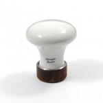 MS041 RUST FURNITURE KNOB LIMOGES