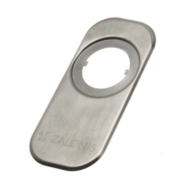 ORNAMENTAL ENTRANCE DOOR LOCK CAP / MAT ΝΙCKEL
